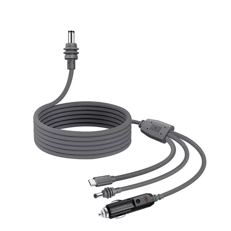 كابل شاحن سيارة 3 في 1 من ستارلينك DC إلى USB-C
