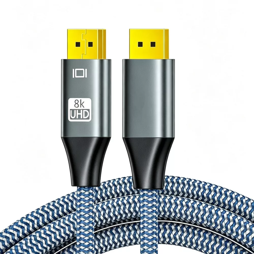 سبائك الألومنيوم شل DP2.1 ذكر إلى كابل ذكر DP