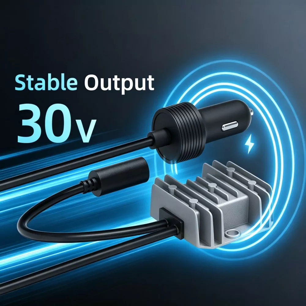 Starlink Boost Car Charger to DC Female Cable