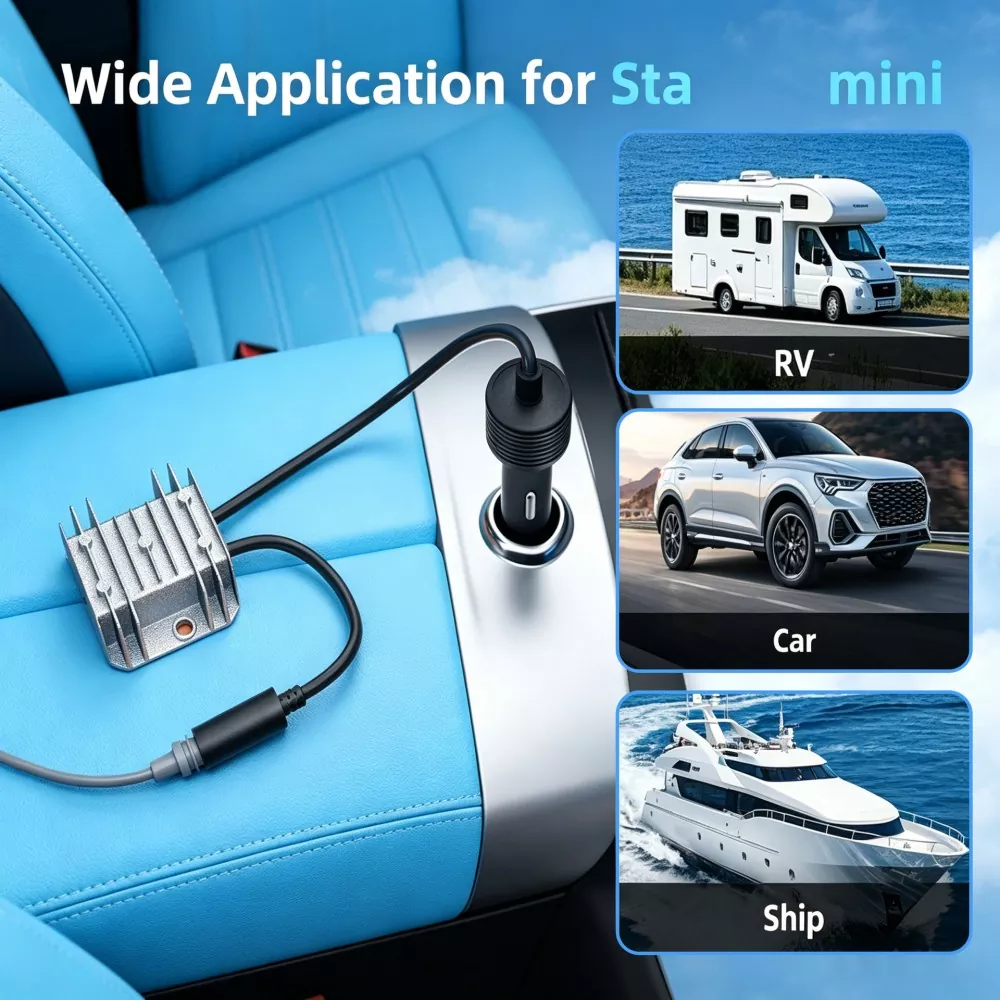 Starlink Boost Car Charger to DC Female Cable