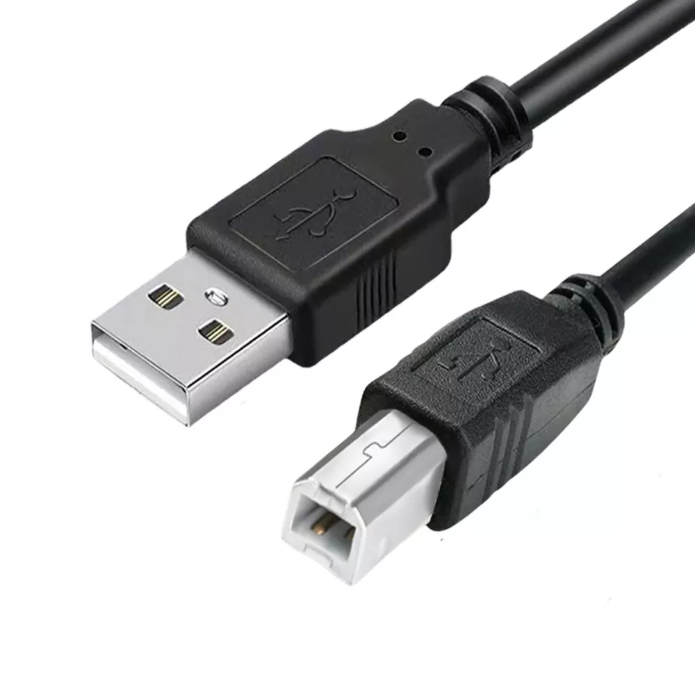 كابل طابعة USB 2.0 ذكر إلى B ذكر